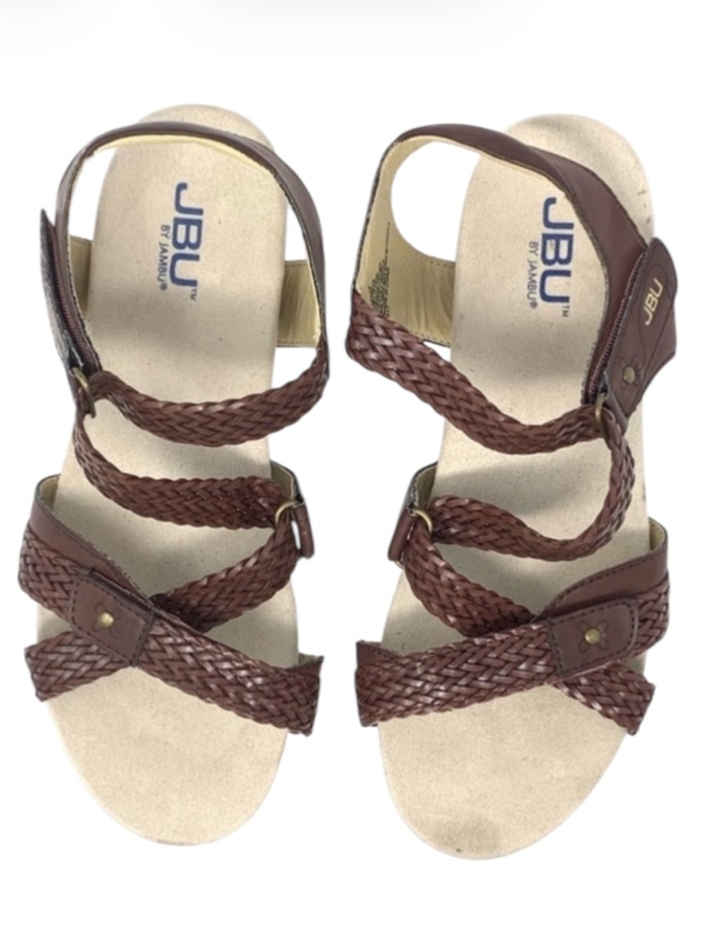 JBU by Jambu Loreta Braided Comfort Sandals